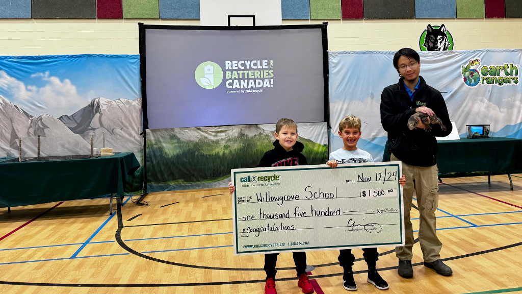 Appel à Recycler et Éco-Héros  annoncent les gagnants du concours Battery Blitz de Recyclez Vos Batteries, Canada! au Saskatchewan en 2024